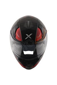 Axor Apex Hunter Kask Black Red Gloss