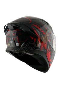 Axor Apex Hunter Kask Black Red Gloss