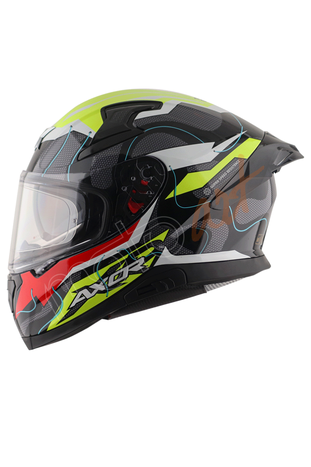 Axor Apex Turbine 2 Kask Neon Yellow Pink
