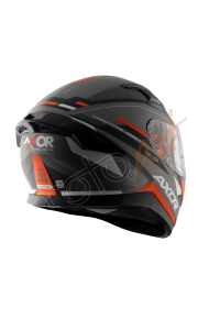 Axor Apex Turbine Kask Black Orange Grey Gloss