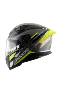 Axor Apex Turbine Kask Athena Grey Neon Yellow Gloss