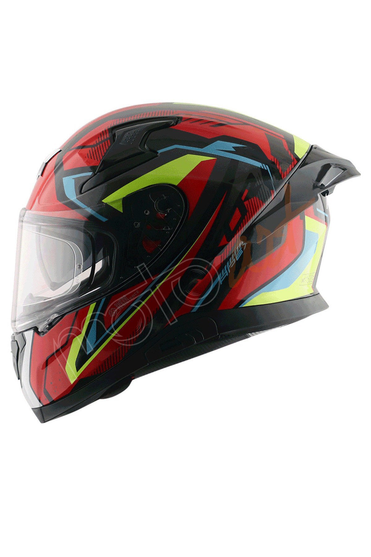 Axor Apex Road Trip Kask Red Blue Gloss