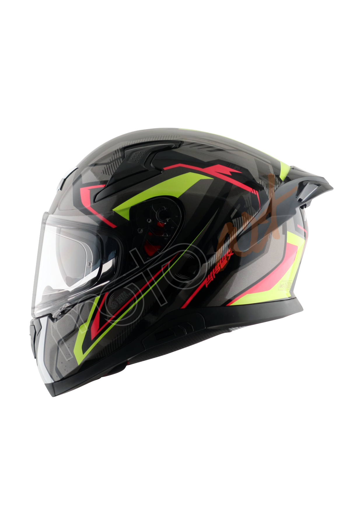 Axor Apex Road Trip Kask Neon Yellow Pink