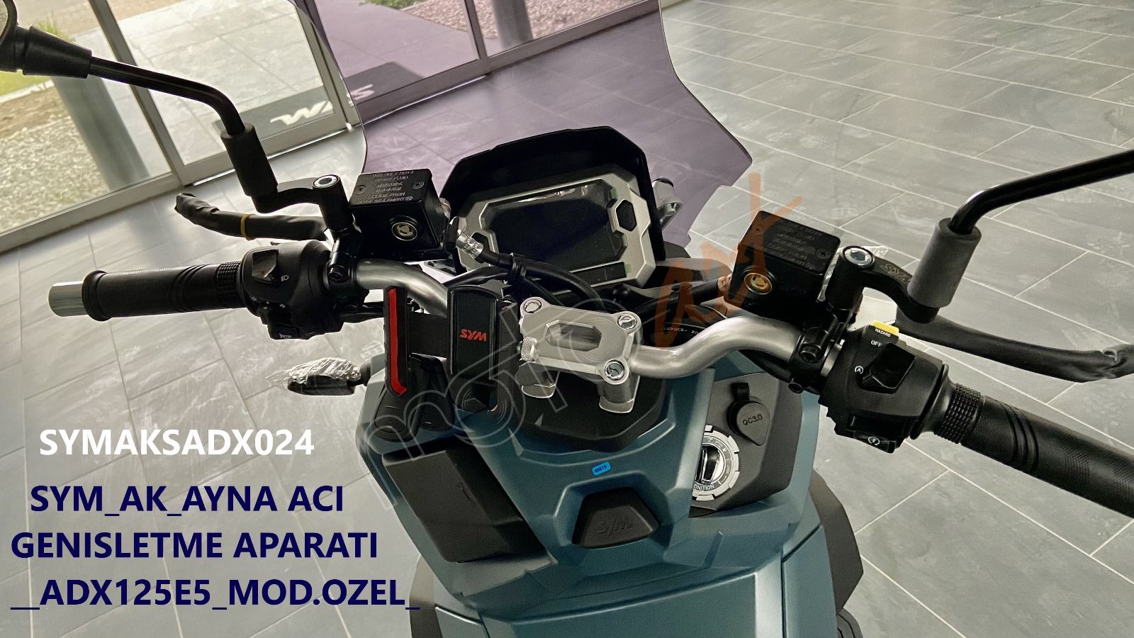 SYM ADX 125 AYNA AÇI GENİŞLETME