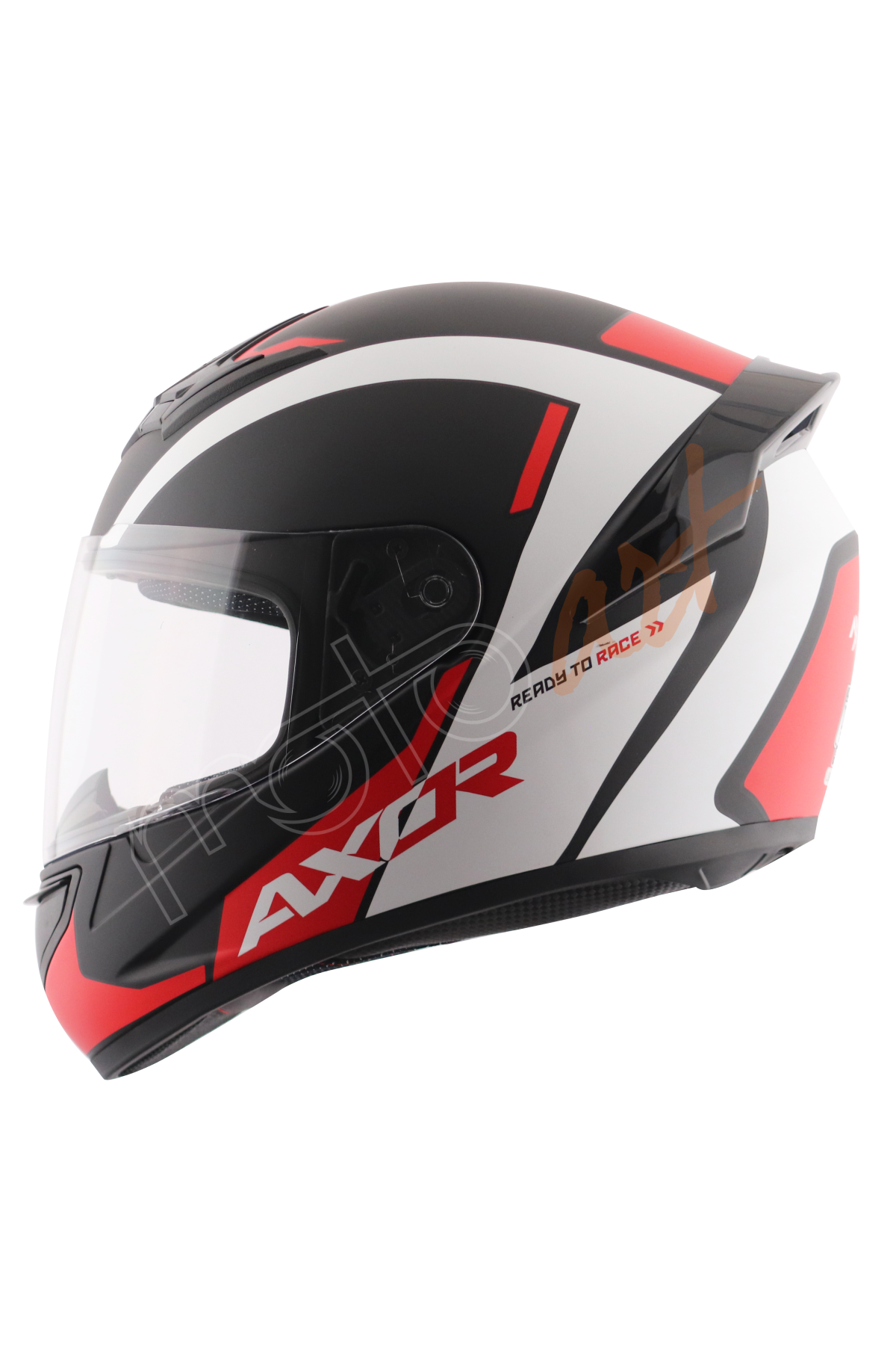 Axor Rage Rtr Kask Black Red Mat
