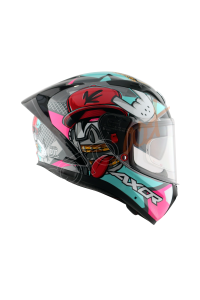 Axor Street Hiphop Kask Black Pink