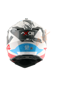 Axor X-Cross X1 Kask White Red Blue