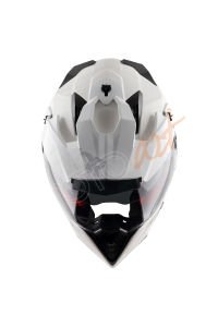 Axor X-Cross Dual Vizör Kask White Red