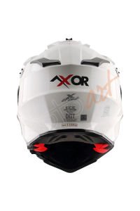 Axor X-Cross Dual Vizör Kask White Red