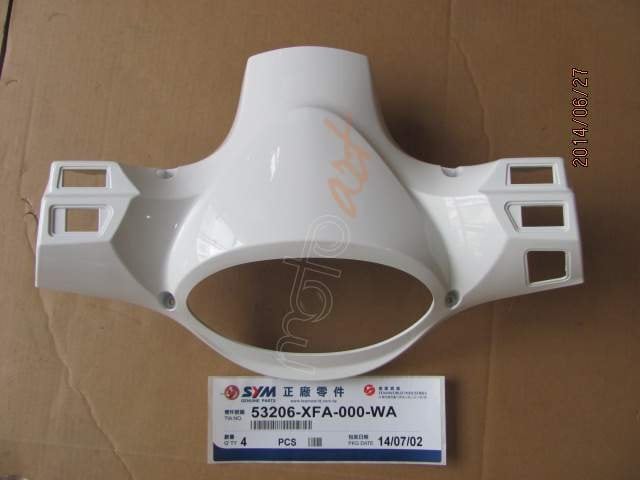 SYM RR. HANDLE COVER WH-006  (FIDDLE 3 200-125 )