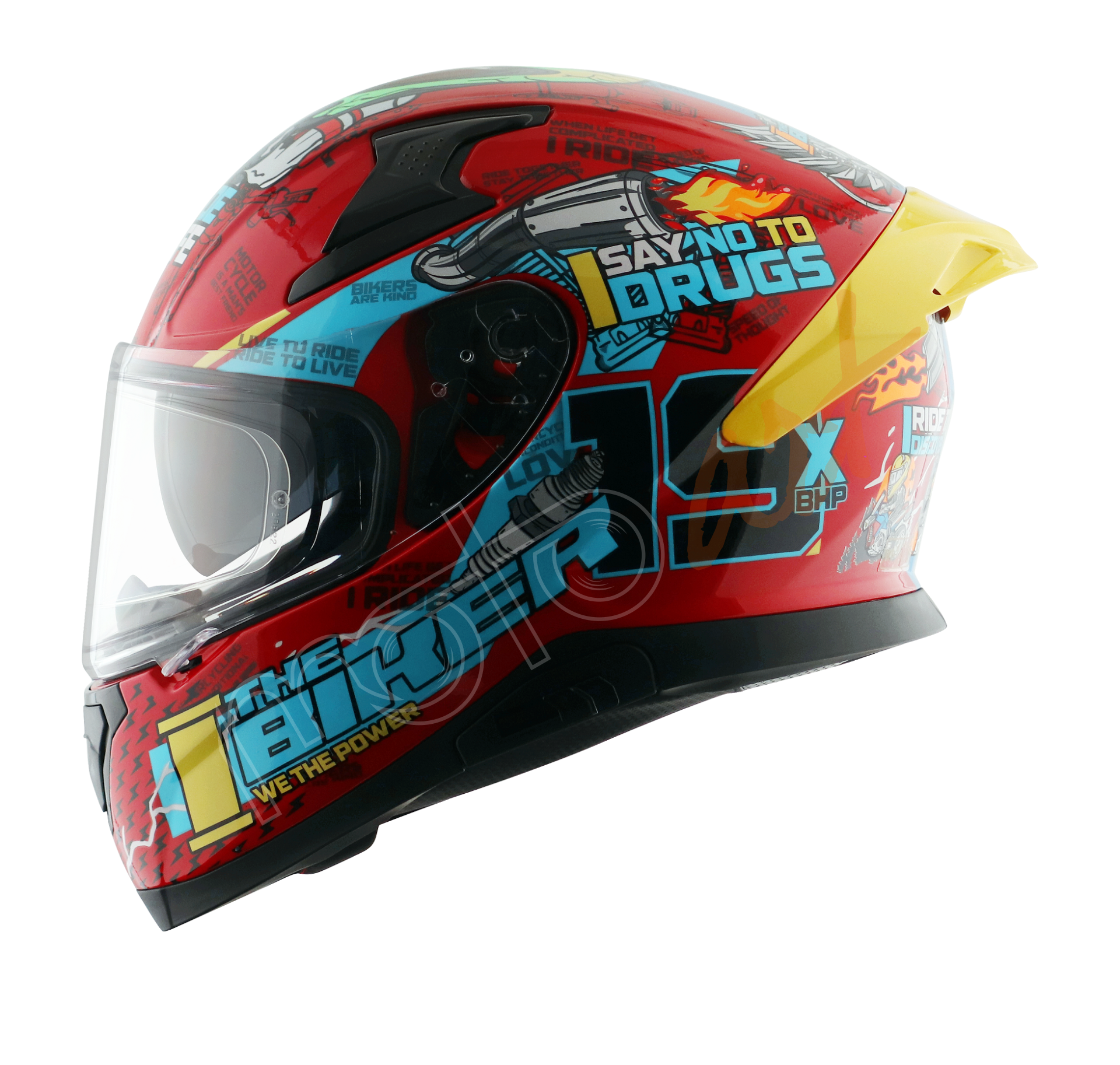 Axor Apex XBHP 19 Kask Blue Red