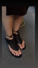 Giana siyah sandalet