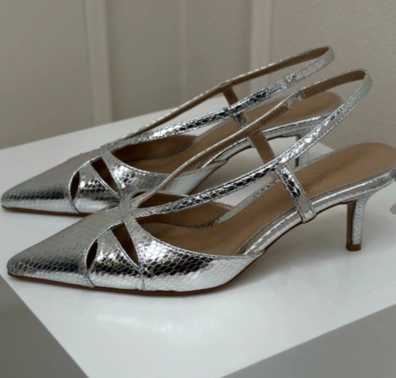 Camilla silver sandalet
