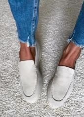Tera taş rengi loafer