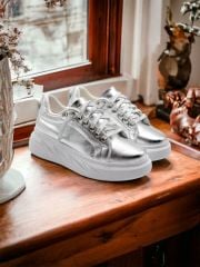 Nadine silver sneaker