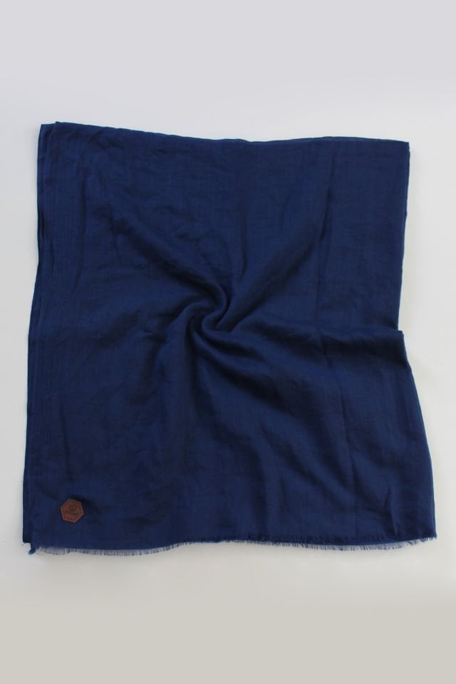 Organik Soft Şal - Açık Lacivert