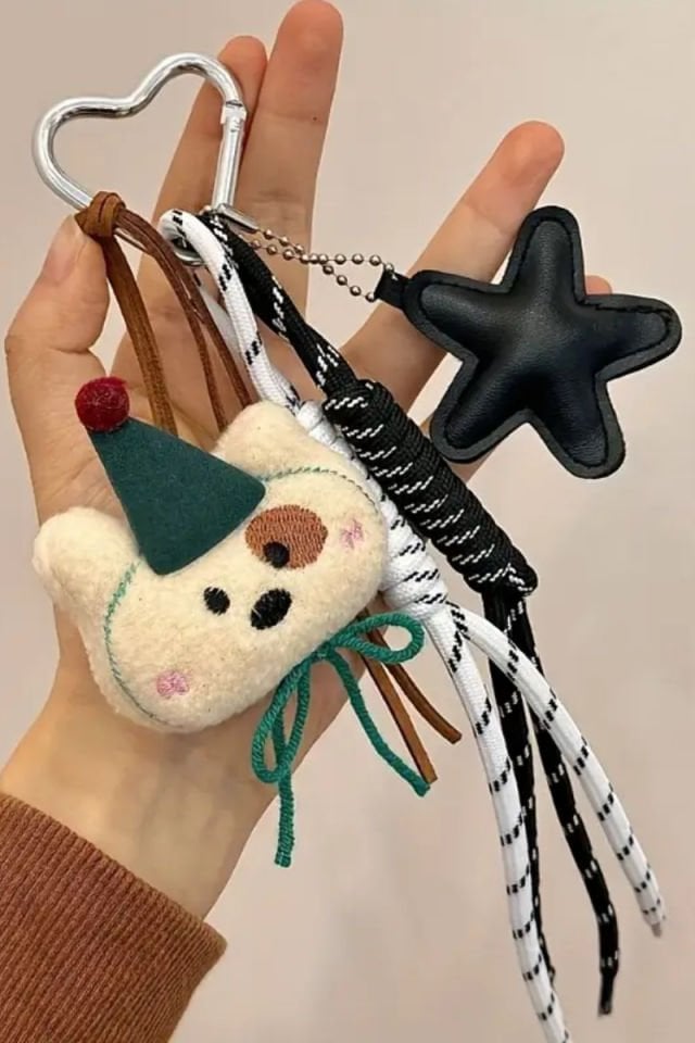 Doğum Günü Köpek Charm Çanta Aksesuarları (Çanta Dahil Değildir)