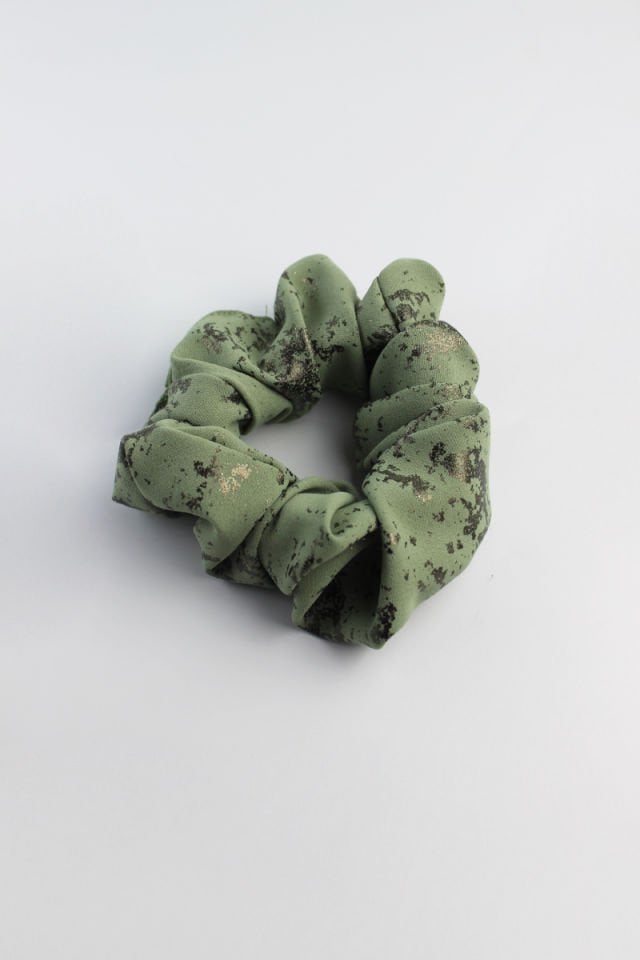 Simli Yumuşak Kumaş Lastik Toka Simit Toka - Çağla