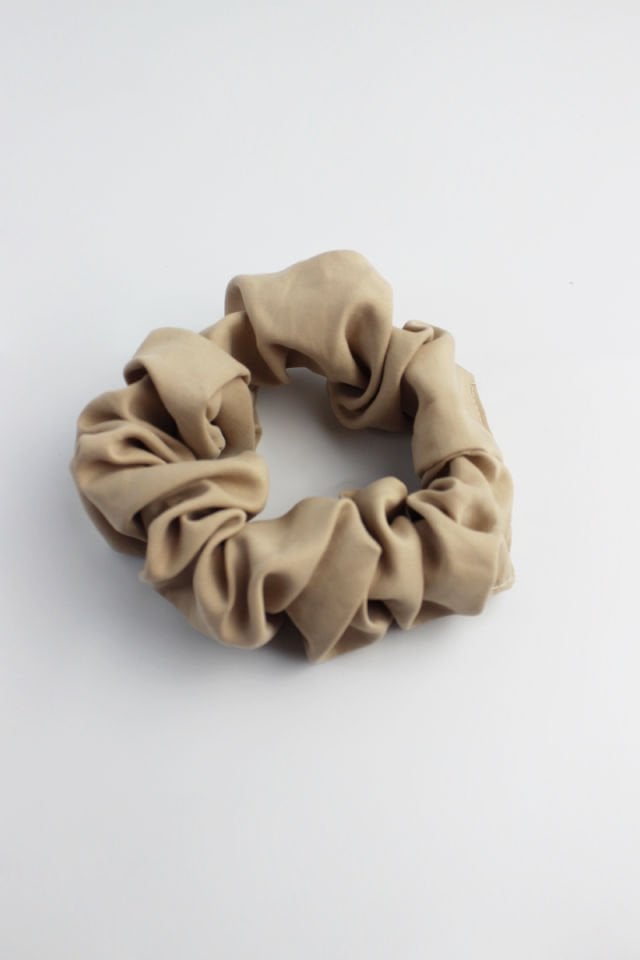 Yumuşak Kumaş Lastik Toka Simit Toka  - Kum