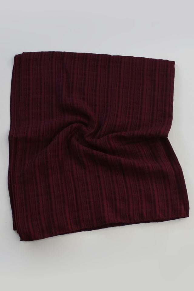 Misto Pamuk Şal - Bordo