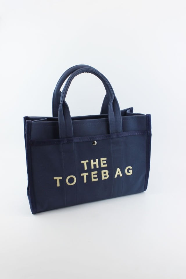 Tote Bag Baskılı Kot Mavisi Su Geçirmez Kadın El ve Omuz Çantası 32x25x14 Cm