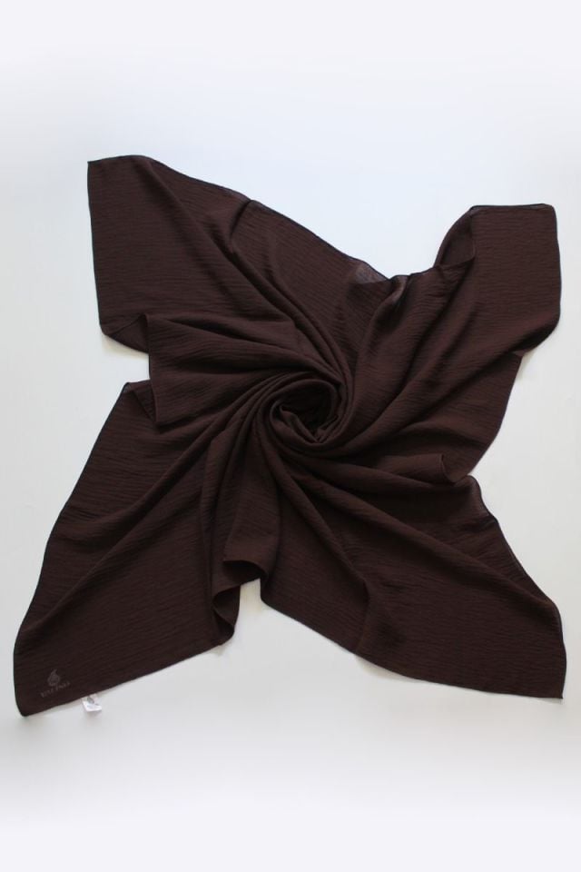 120x120 Jazz Eşarp - Acı Kahve