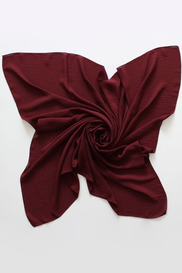 110x110 Mısırlı Jazz Eşarp - Bordo