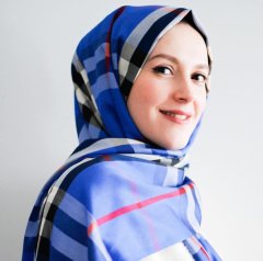 Ekose Şal - Saks