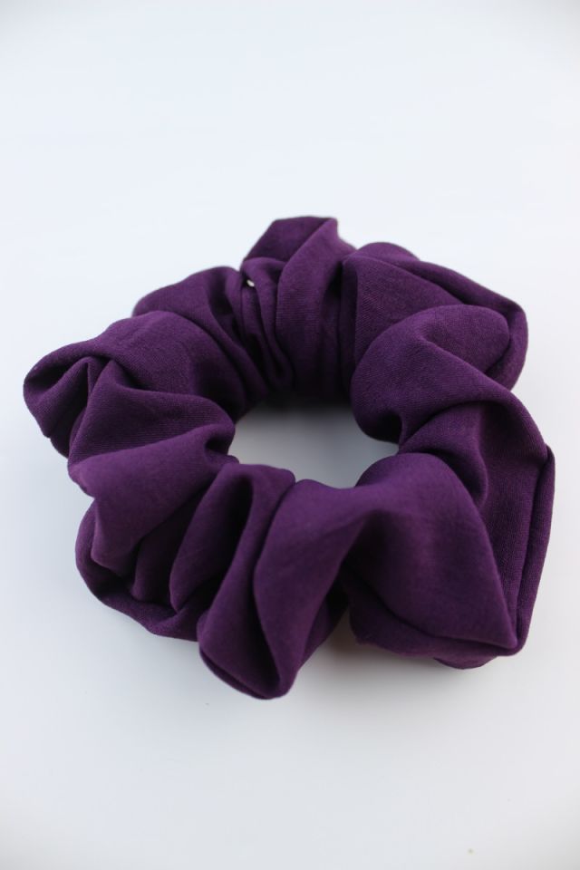 Aerobin Jazz Kumaş Lastik Toka Simit Toka - Mor