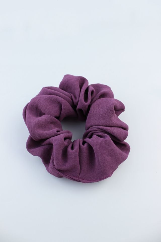 Aerobin Jazz Kumaş Lastik Toka Simit Toka - Böğürtlen