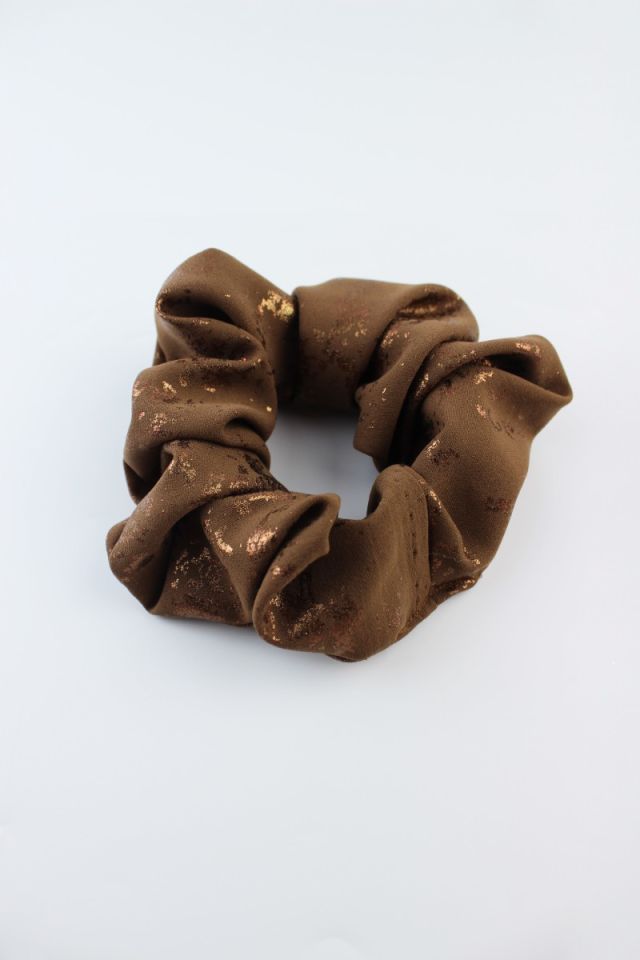 Simli Yumuşak Kumaş Lastik Toka Simit Toka - Tarçın