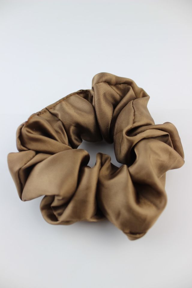 Saten Kumaş Lastik Toka Simit Toka - Tarçın