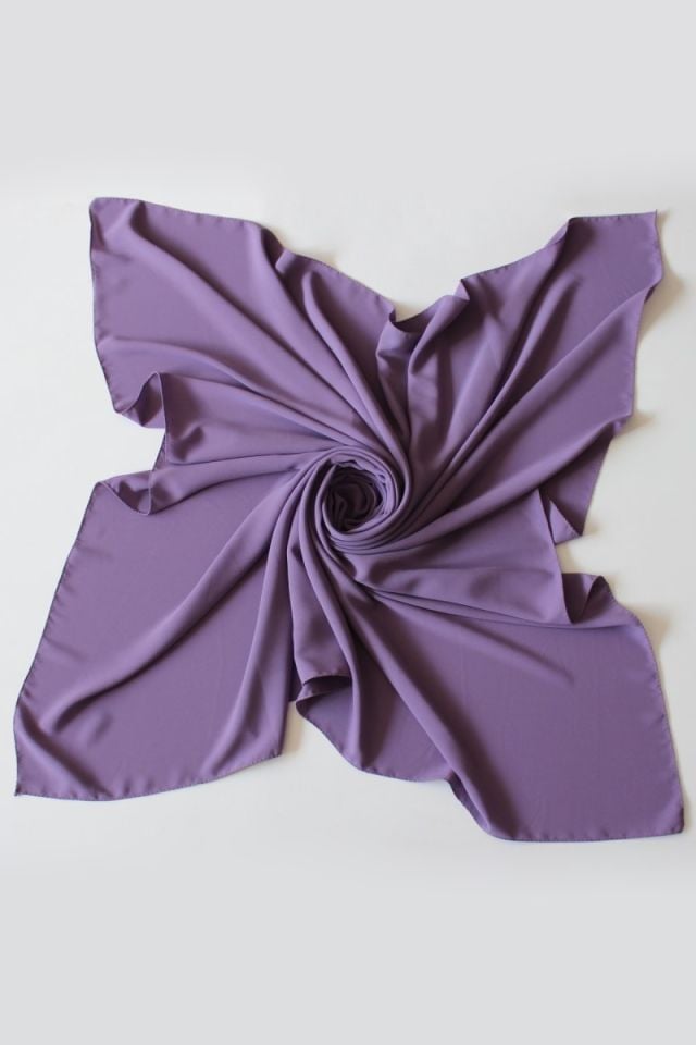 110x110 Medine İpeği Eşarp - Lila