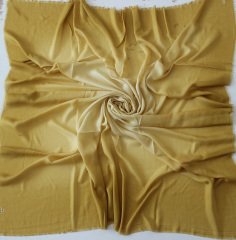 140x140 Degradeli Şal Eşarp - Sarı