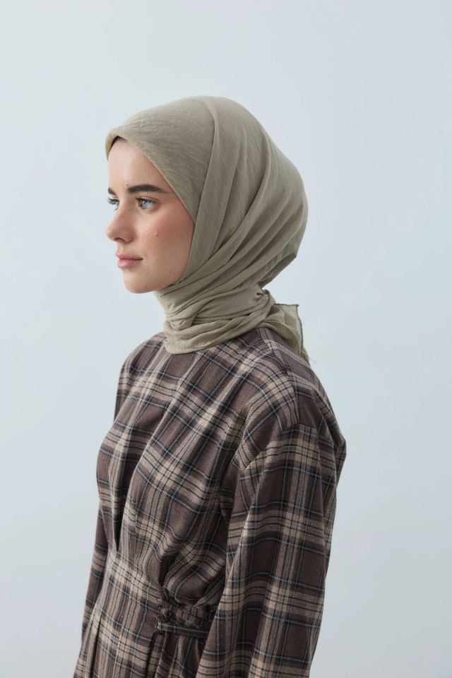 Aya Pamuk Eşarp - Antik Bej