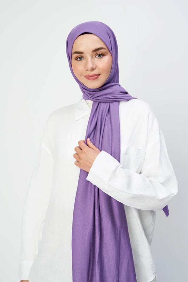 Penye Şal - Lila