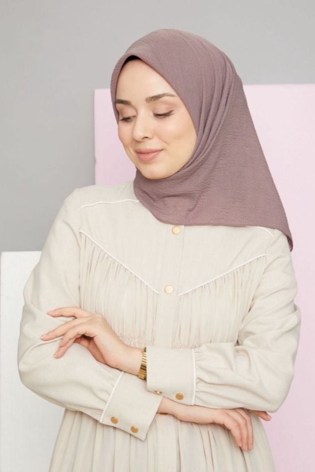 Mio Caz Eşarp - Soft Kahve