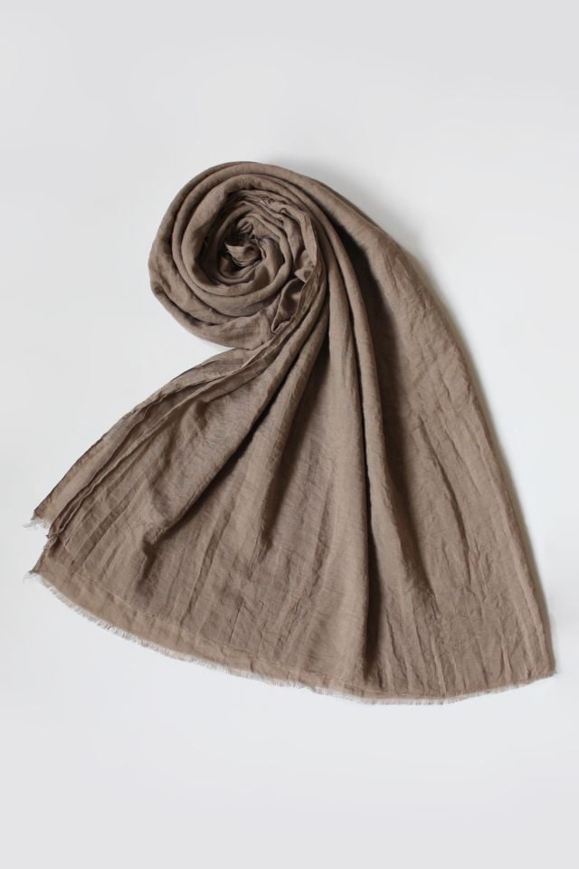 Aya Pamuk Şal - Vizon