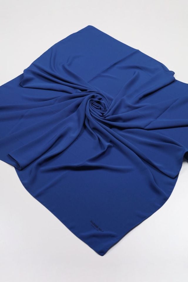 110x110 Madame Polo Medine İpeği Eşarp - Saks