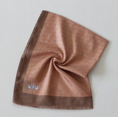 Hint İpek Monogram Şal - Şeftali