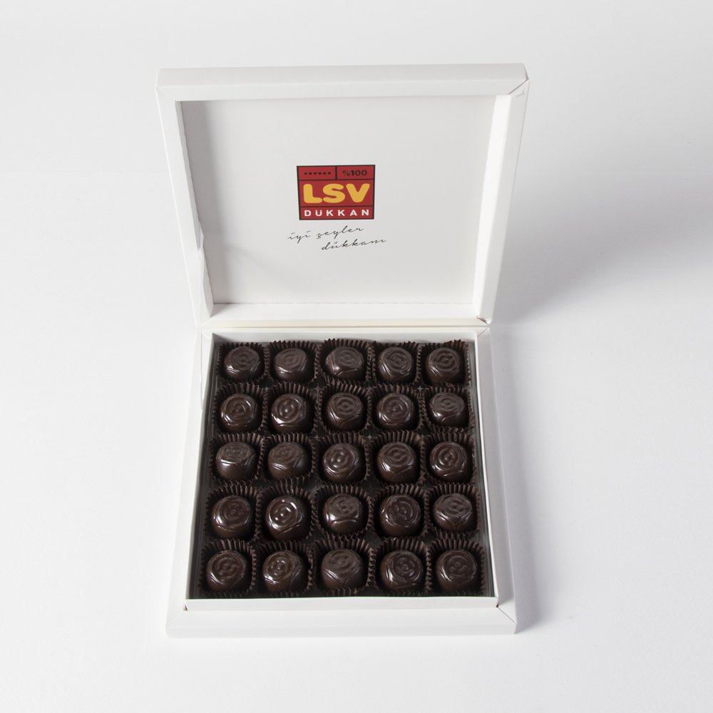 LSV Spesiyal Sütlü Çikolatalı Pralin Beyaz Kutu