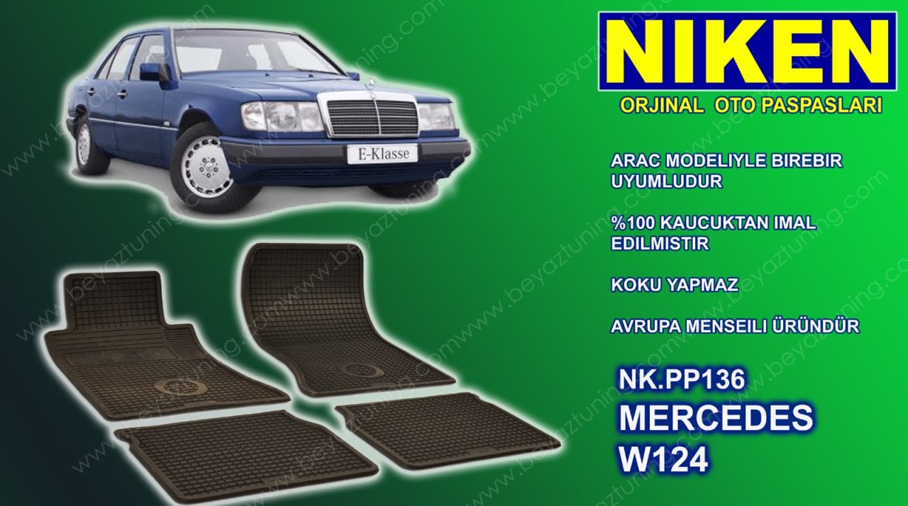 Mercedes W124 Paspas Alman Malı