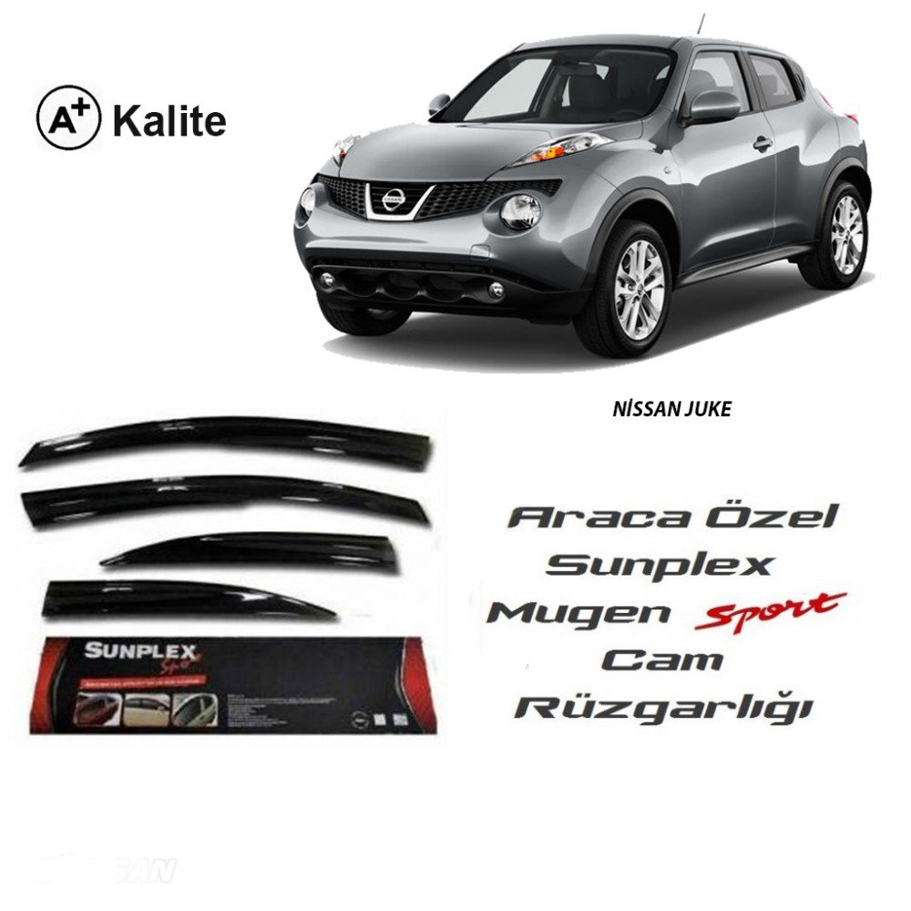 Nissan Juke Cam Rüzgarlığı Mugen Tip Sunplex