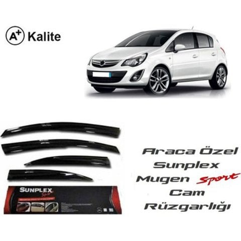 Opel Corsa D Cam Rüzgarlığı Mugen Tip Sunplex