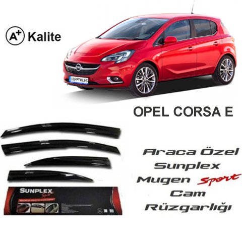 Opel Corsa E Cam Rüzgarlığı Mugen Tip Sunplex