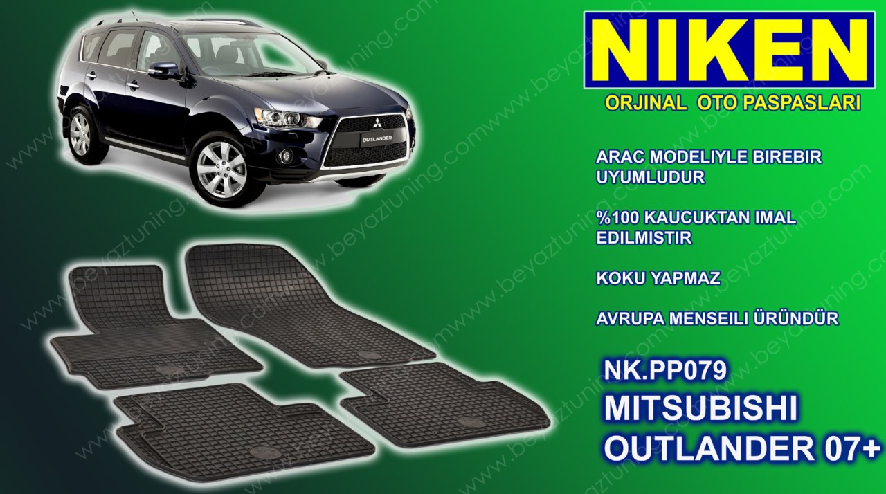 Mitsubishi Outlander Paspas Alman Malı 2007 Sonrası