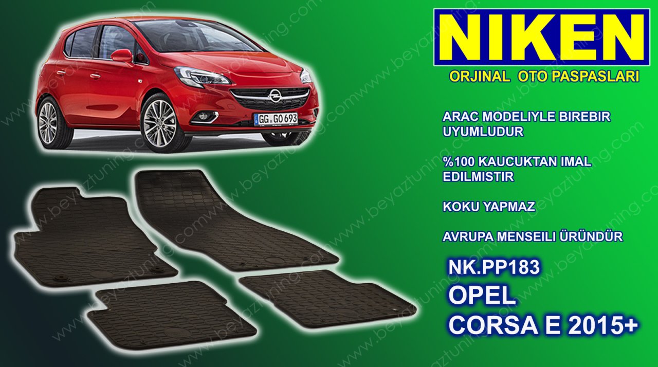 Opel Corsa E Paspas Alman Malı 2014 Sonrası