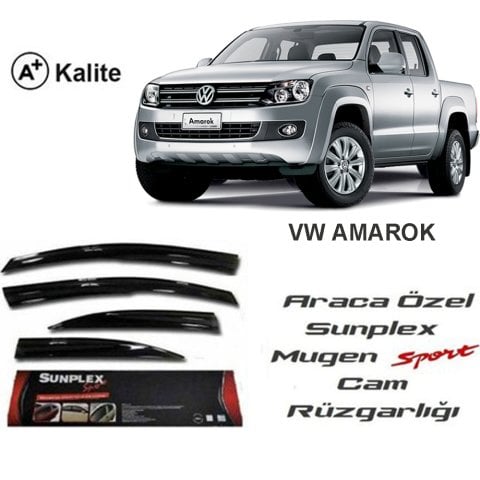 Volkswagen Amarok Cam Rüzgarlığı Mugen Tip Sunplex 2010 Sonrası