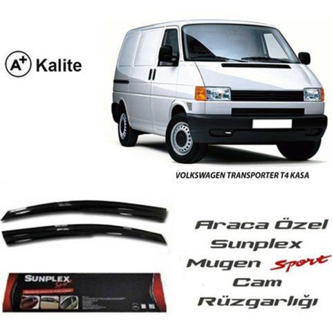 Volkswagen Transporter T4 Cam Rüzgarlığı Mugen Tip Sunplex 2li