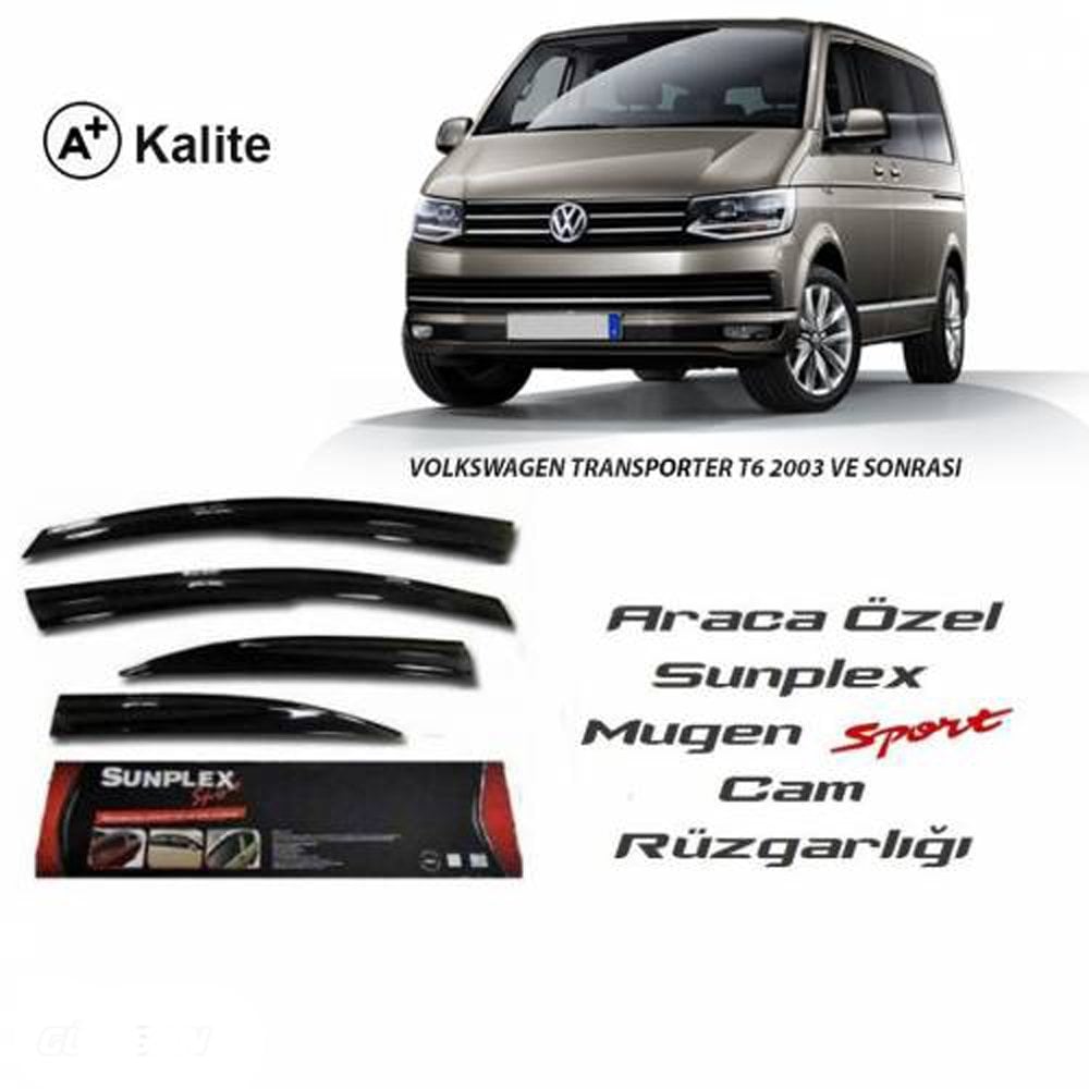 Volkswagen Transporter T5-T6-T7 Cam Rüzgarlığı Mugen Tip Sunplex